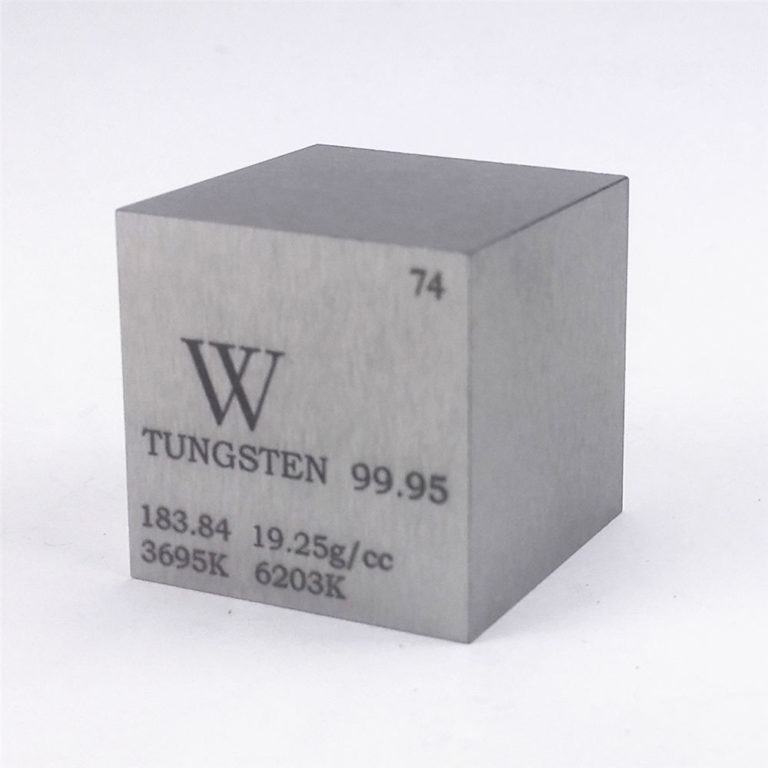 1 2 inch tungsten cube
